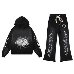 Chándal Deportivo de Entrenamiento para Hombre, Ajuste Cómodo, Logotipo Personalizado Impreso, Peso Pesado, Deportes de Invierno, Entrenamiento Personalizado, Ecológico - Product Image 5