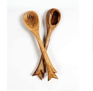 Achetez des couverts noirs pour la maison, personnalisés, compatibles lave-vaisselle, ustensiles à salade, cuisine, fabriqués en Inde - Product Image 4