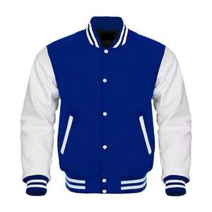 Veste universitaire style collège, chaude, confortable, tendance, vêtement d'extérieur, look quotidien 2026 - Product Image 1