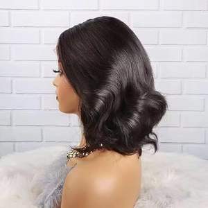 Perruque à dentelle frontale, cheveux vierges bouclés - Product Image 6