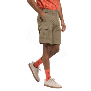 Pantalones cortos transpirables de playa lisos con cintura elástica para hombre, pantalones cortos de pesca para hombre, pantalones cortos informales para hombre - Product Image 6