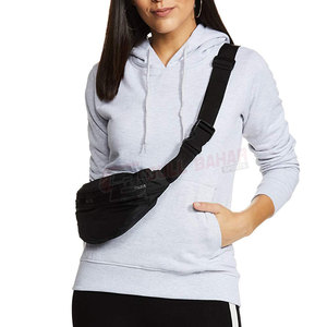 Sudaderas con Capucha de Estilo Casual para Mujer, Personalizables, Ligeras, Transpirables, de Poliéster/Algodón, con Logotipo Frontal - Product Image 5