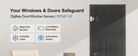 Sensor de Puerta y Ventana WiFi 2.4GHz a Batería, Fabricante OEM/ODM, Proveedor de Sistemas de Hogar Inteligente Tuya para Garaje, Hotel, Automóvil