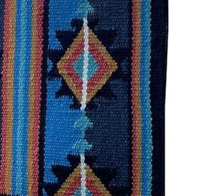 Vendu chaud, ASHMIRA EQUESTRIAN, tapis de selle de style western en laine de Nouvelle-Zélande, revêtement extérieur en vison, qualité extrême, couverture en feutre multicolore - Product Image 3