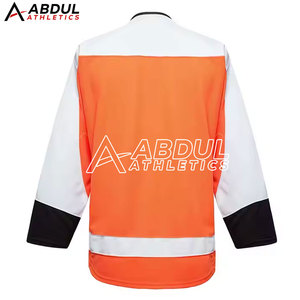 Elegante Jersey de Hockey sobre Hielo, Diseño Moderno para Equipos, Tela Resistente, Perfecto para Partidos, Entrenamientos y Moda Deportiva Diaria - Product Image 3