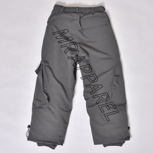 Pantalones Cargo de algodón personalizados al por mayor, pantalones holgados impermeables y transpirables de estilo Hip Hop, pantalones holgados de esquí para nieve para adultos - Product Image 2