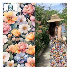 Vicose Print 30s 32S 45S 5d Efecto Fabricante Precio 100% Viscosa Floral Impreso 100 Rayón Impresión digital Vestido Tela - Product Image 6