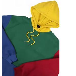 เสื้อสเวตเตอร์แบบสวมหัวมีฮู้ดผ้าคอตตอนใส่ได้ทั้งชายและหญิงเสื้อสเวตเตอร์โอเวอร์ไซส์ผ้าคอตตอน - Product Image 3