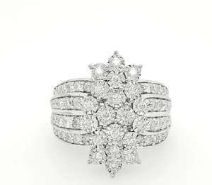 925 Sterling Silver Moissanite Engagement Ring Moissanite <b>Diamond</b> jewellery Gift for her - Product Image 2