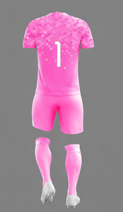 Conjunto de Camiseta y Pantalones Cortos de Fútbol Americano de Primera Calidad para Mujer Captens LLC MR-048 para Entrenamiento, Fitness y Partidos - Product Image 3