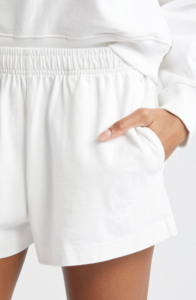 Nuevos pantalones cortos de moda 2025 para mujer, logotipo bordado personalizado, ropa informal suave de algodón 100% para mujer, pantalones cortos holgados para mujer - Product Image 2