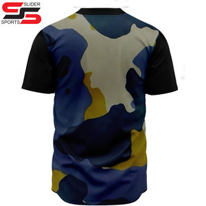 Uniformes de Béisbol Sublimados con Logotipo Personalizado de Alta Calidad 2025, Nuevo Diseño, Jersey Deportivo Transpirable de Secado Rápido - Product Image 6