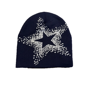 All Over Print beanie hats Street Hip-hop Fashion Skull <b>Cap</b> with Logo for <b>boys</b> - Product Image 6