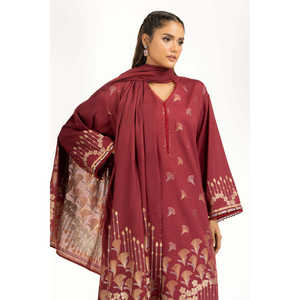 Traje de Jacquard de 3 Piezas Doria para Mujer IUSTKSD-1083 - Product Image 2