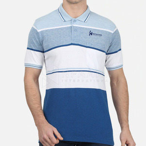 Nueva llegada de los hombres de alta calidad de gran tamaño de poliéster/algodón para Polo suave cómodo Color sólido con logotipo personalizado Sports St - Product Image 1