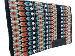 La mejor oferta en Manta de sillín de espectáculo occidental bordada personalizada con diseño de logotipo personalizado para jinetes para almohadillas de sillín - Product Image 4