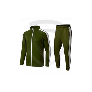Ensembles de vêtements de course pour hommes, confortables, légers, à séchage rapide, respirants, 100% coton, col à capuche, cordon de serrage, quantité en vrac, uni - Product Image 1