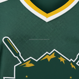 Maillot de hockey sur glace personnalisé léger, uniforme d'équipe sublimé de haute qualité, polyester respirant, fournisseur OEM et grossiste - Product Image 6