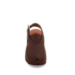 Garçons Sports-Style Café Peshawari Chappal KD9444 Semelle intérieure respirante en cuir de vache et caoutchouc Doublure en cuir de vache véritable - Product Image 1