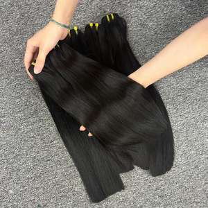 วิกผมหยิกบริสุทธิ์สำหรับ100% เวียดนามขายส่ง - Product Image 5