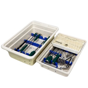 Ensemble d'instruments ACDF - Plaque cervicale antérieure et outils de discectomie, certifié CE, acier inoxydable, kit de chirurgie orthopédique de la colonne vertébrale - Product Image 3