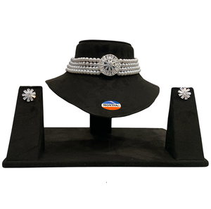 Ensemble de tour de cou élégant Bijoux pour femmes Parfait pour les mariages Festivals Fonctions traditionnelles et style de tenue ethnique - Product Image 2