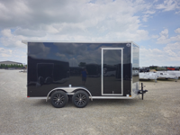 Remorque de transport fermée 7x14, caisse en acier, 7000 lb, avec porte à rampe, prête à être expédiée à prix avantageux |   Remorque de transport fermée 7x14