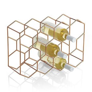 ชั้นวางไวน์โลหะ 14 ขวด พร้อมตู้เก็บของ ตกแต่งสีดำทอง สำหรับจัดแสดงในห้องเก็บของ - Product Image 2