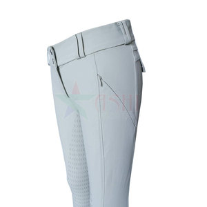 Nouveauté Leggings d'équitation pour femmes à taille mi-haute imperméables coupe-vent en spandex/polyester pour l'équitation, le fitness, l'entraînement, le jodhpur - Product Image 3
