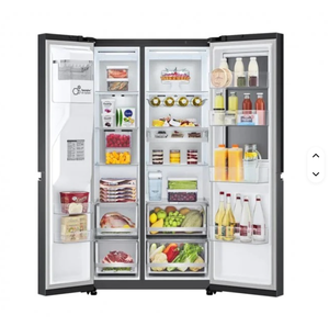 Réfrigérateur Insta View Door-in-Door GC-X257CQES neuf de 635 litres avec UVnano, noir mat - Product Image 2