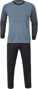 Ensemble d'uniformes de gardien de but personnalisé OEM/ODM à sublimation complète Fabricants Short de maillot de football Gants de gardien de but - Product Image 5