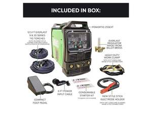 Prix usine – Nouveau soudeur onduleur numérique industriel DIY AC/DC PowerTIG-255EXT TIG Stick Pulse Inverter, double tension 110V/220V - Product Image 2