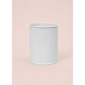 Blanco 13x11 cm Raya Cubiertos Soporte de almacenamiento de encimera - Product Image 2