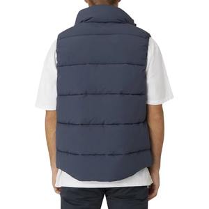 Chaleco acolchado impermeable informal para exteriores de la mejor calidad para hombre, ajustado, con cuello levantado, transpirable, cierre de cremallera fina, servicio OEM de invierno - Product Image 3