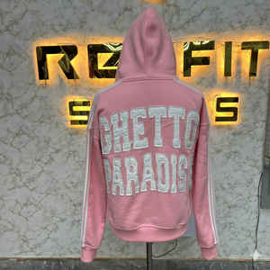 เสื้อฮู้ดแบบมีซิปสำหรับผู้ชายเสื้อฮู้ดพิมพ์ลายพัฟคุณภาพระดับพรีเมี่ยม - Product Image 3