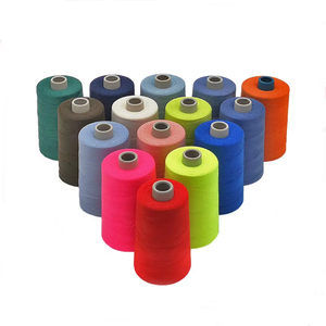 KVR Manufacturer 30S/1 <b>Polyester</b> Lien Poly super Sewing Ring Weaving <b>Yarn</b> Raw White <b>100</b>% <b>Polyester</b> <b>Yarn</b> Lien Poly super Sewing - Product Image 2