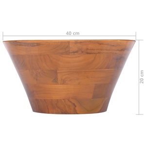 Évier décoratif en bois, lavabo en bois, évier de ferme, lavabo en bois d'acacia, décoration pour la maison, design pour salle de bain - Product Image 6