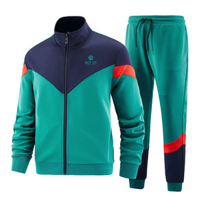 Survêtement d'hiver d'extérieur à fermeture éclair, personnalisé, 100 % coton, doublure polaire, longueur intégrale, style unique, respirant pour une utilisation confortable - Product Image 2
