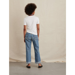T-shirt blanc à manches courtes en coton personnalisé de haute qualité pour les femmes en gros conception vierge avec logo personnalisé tenue décontracté - Product Image 3