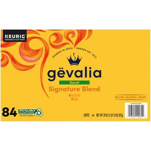 Cápsulas de Café Gevalia Signature Blend Decaf, Tueste Ligero, 84 Unidades Caja - Product Image 6