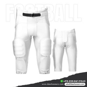 Pantalones de fútbol acolchados integrados sólidos Diseño de la serie 200 Equipo transpirable y duradero para jugadores de fútbol americano - Product Image 3