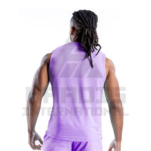 Custom Casual Printed Men's <b>Tank</b> New Summer Gym <b>Workout</b> <b>Tank</b> <b>Top</b> 2025 Breathable Stylish Men's <b>Tank</b> <b>Top</b> - Product Image 3