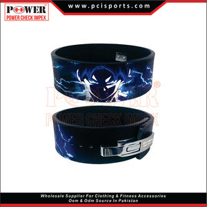 Venta caliente Gimnasio Cinturón Levantamiento de pesas Cuero de vaca Gimnasio Levantamiento de pesas Palanca Hebilla Cinturón de levantamiento de pesas Cinturón de sudor - Product Image 3