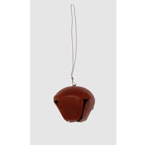 Metal Christmas chime bell red bulk quantity wholesale for Christmas tree home wall decoration x mas new year made india - Product Image 6