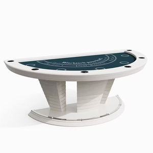 Table de Blackjack personnalisée de luxe moderne, Table de Blackjack personnalisée, vente de Casino de meilleure qualité - Product Image 3