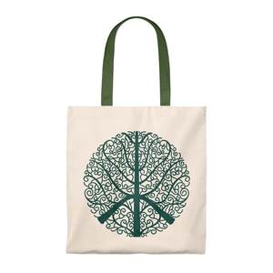 Elegante bolso de mano de lona de algodón orgánico espacioso de alta resistencia para mujeres y niñas hecho de material ecológico para ir de compras - Product Image 6