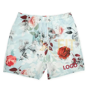 Short en maille de polyester sublimé personnalisé en gros Short de sport décontracté athlétique de course à pied Fitness Workout Gym Basketball Taille élastique - Product Image 3