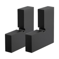 Support de connecteur à 90 degrés pour garde-corps en câble HIMOWAY, en acier inoxydable résistant à la rouille, pour garde-corps de 25*50 mm, pour balustrades de balcon