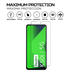 ANTISHOCK <b>Screen</b> Protector for Xiaomi Redmi K50i 5G Premium Phone <b>Cover</b> with Antishock Technology - Product Image 2