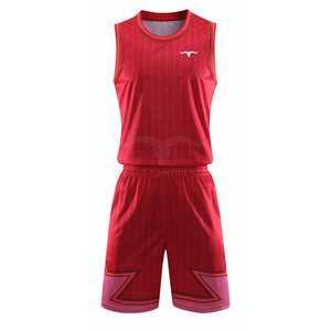Uniforme de basket-ball sans manches en polyester 100% fait sur mesure meilleure qualité vêtements de sport respirants nouveau Design ensemble unisexe tout - Product Image 1